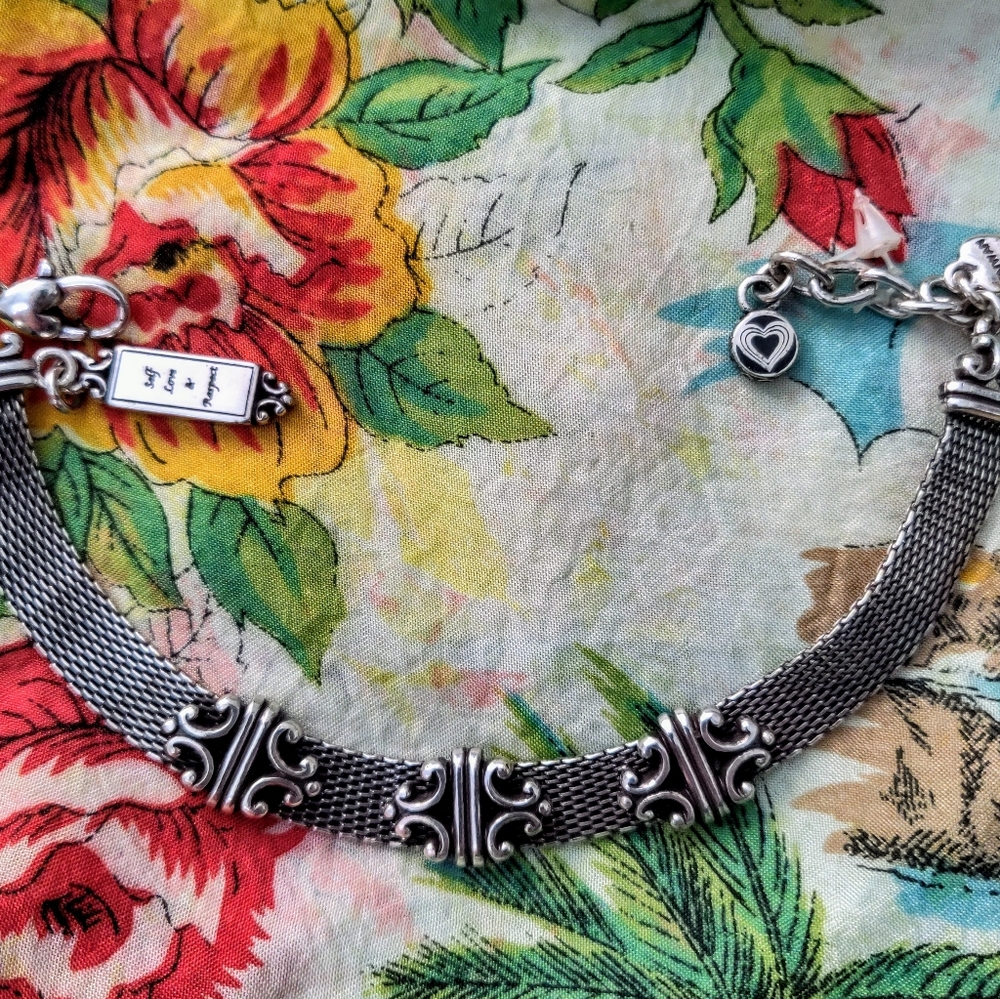 Brighton Sellf Love & Respect cross charm Bracelet